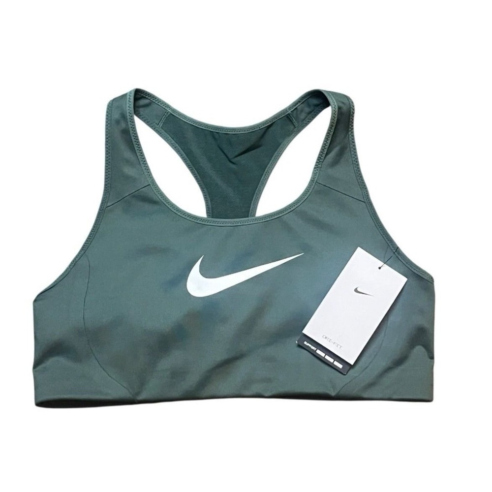 Nike Dri-Fit Voctory Shape 2.0 Sports Bra XL Swoosh Racerback Gym Workout